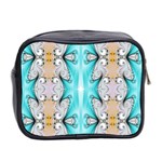 Seamless Wallpaper Pattern Symmetry Art Mini Toiletries Bag (Two Sides) Back