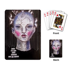 Behind Her Eyes Playing Cards Single Design (rectangle)