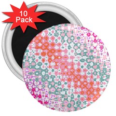 Springtemptation 3  Magnets (10 Pack)  by designsbyamerianna