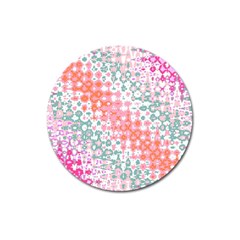 Springtemptation Magnet 3  (round) by designsbyamerianna