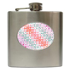 Springtemptation Hip Flask (6 Oz) by designsbyamerianna