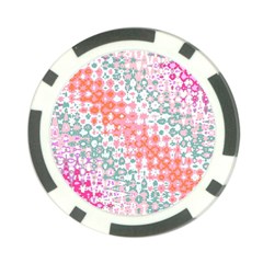 Springtemptation Poker Chip Card Guard by designsbyamerianna