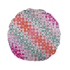 Springtemptation Standard 15  Premium Flano Round Cushions by designsbyamerianna