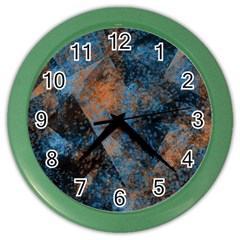 Rustictomorrow Color Wall Clock