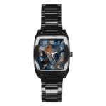 Rustictomorrow Stainless Steel Barrel Watch Front