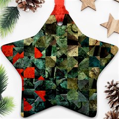 Urbangeometry Star Ornament (two Sides) by designsbyamerianna