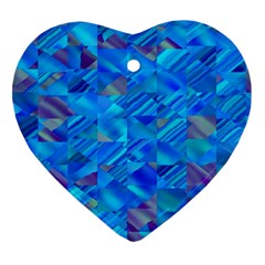 Brokenmirrors Ornament (heart) by designsbyamerianna