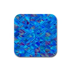 Brokenmirrors Rubber Square Coaster (4 Pack)  by designsbyamerianna