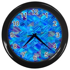 Brokenmirrors Wall Clock (black) by designsbyamerianna