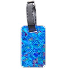 Brokenmirrors Luggage Tag (two Sides) by designsbyamerianna