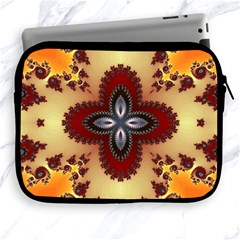 Kaleidoscope Fractal Pattern Apple Ipad 2/3/4 Zipper Cases by Pakrebo