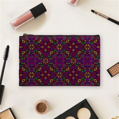 Triangle Pattern Kaleidoscope Color Cosmetic Bag (medium) by Pakrebo