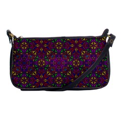 Triangle Pattern Kaleidoscope Color Shoulder Clutch Bag by Pakrebo