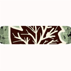 Drawing Autumn Leaves Season Large Bar Mats by Pakrebo