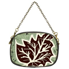 Drawing Autumn Leaves Season Chain Purse (two Sides) by Pakrebo