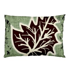 Drawing Autumn Leaves Season Pillow Case by Pakrebo