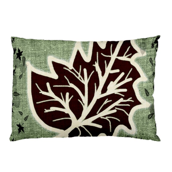 Drawing Autumn Leaves Season Pillow Case