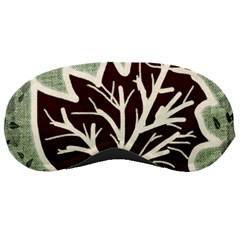 Drawing Autumn Leaves Season Sleeping Mask by Pakrebo