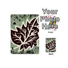 Drawing Autumn Leaves Season Playing Cards 54 Designs (mini) by Pakrebo