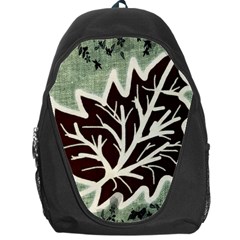 Drawing Autumn Leaves Season Backpack Bag by Pakrebo