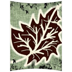 Drawing Autumn Leaves Season Back Support Cushion by Pakrebo