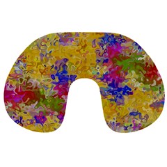 Marble Texture Abstract Abstraction Travel Neck Pillow