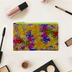 Marble Texture Abstract Abstraction Cosmetic Bag (xs) by Pakrebo