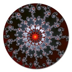 Fractal Rendering Spiral Helix Magnet 5  (round) by Pakrebo