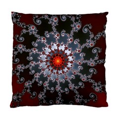 Fractal Rendering Spiral Helix Standard Cushion Case (one Side) by Pakrebo