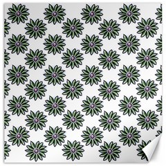 Graphic Pattern Flowers Canvas 20  X 20  by Pakrebo