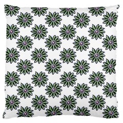 Graphic Pattern Flowers Large Cushion Case (one Side) by Pakrebo