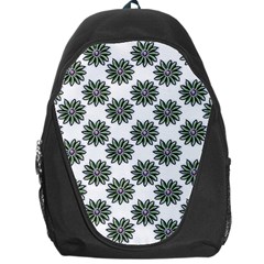 Graphic Pattern Flowers Backpack Bag