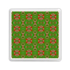 Seamless Wallpaper Digital Art Green Red Memory Card Reader (square) by Pakrebo