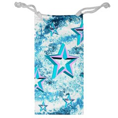 Stars Background Star Shiny Jewelry Bag by Pakrebo