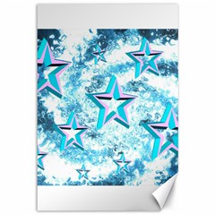 Stars Background Star Shiny Canvas 12  X 18  by Pakrebo