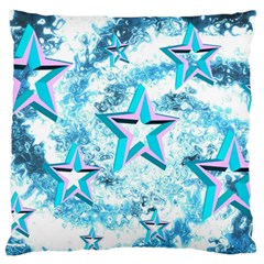 Stars Background Star Shiny Standard Flano Cushion Case (one Side) by Pakrebo