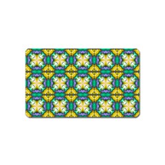 Seamless Wallpaper Pattern Symmetry Magnet (name Card) by Pakrebo