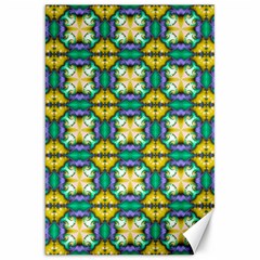 Seamless Wallpaper Pattern Symmetry Canvas 20  X 30  by Pakrebo