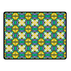 Seamless Wallpaper Pattern Symmetry Double Sided Fleece Blanket (small)  by Pakrebo