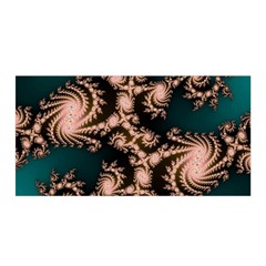 Fractal Pattern Abstraction Satin Wrap by Pakrebo