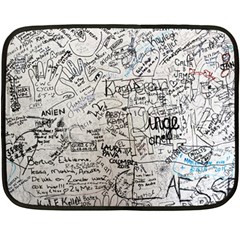 Messages Note Notitiebord Memo Fleece Blanket (mini) by Pakrebo