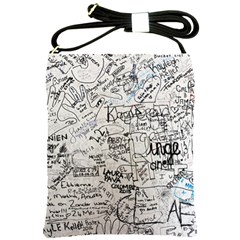 Messages Note Notitiebord Memo Shoulder Sling Bag by Pakrebo