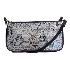 Messages Note Notitiebord Memo Shoulder Clutch Bag by Pakrebo