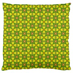 Seamless Wallpaper Pattern Ornament Large Flano Cushion Case (one Side)