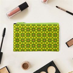 Seamless Wallpaper Pattern Ornament Cosmetic Bag (xs) by Pakrebo