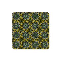 Seamless Wallpaper Digital Art Square Magnet by Pakrebo