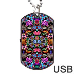 Rp-3-4 Dog Tag Usb Flash (one Side) by ArtworkByPatrick