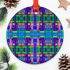 Rp-3-5 Round Ornament (two Sides) by ArtworkByPatrick