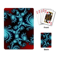 Fractal Spiral Abstract Pattern Art Playing Cards Single Design (rectangle) by Pakrebo