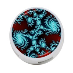 Fractal Spiral Abstract Pattern Art 4-port Usb Hub (two Sides) by Pakrebo